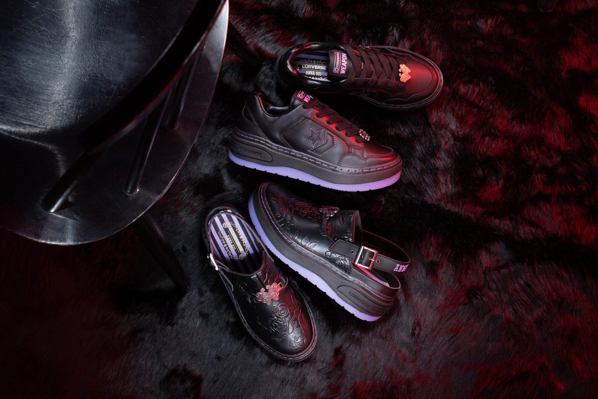 New post (コンバースから、アナ スイとのコラボレーションモデル「WEAPON」が発売！) has been published on VANITYMIX マガジン - vanitymix.jp/fashion/conver…