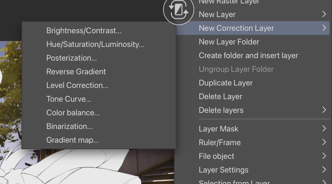 <a href="/mayical_ink/">Mayical Star</a> pues basicamente es como para editar o (valga la redundancia) corregir el color, la apariencia o el brillo y contraste de tu dibujo/imagen, incluso dejando que uses gradientes! es para aplicarselo a todas tus capas sin tener la necesidad de mezclar tus capas :)