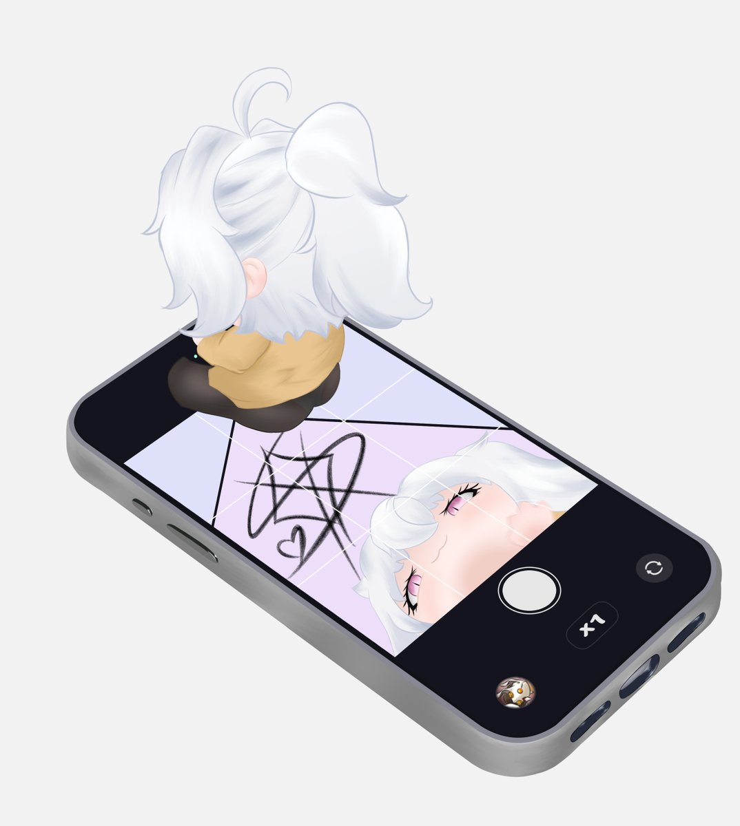 SnowyGelato's tweet photo. Okay, now I'll start drawing. (⁄ ⁄•⁄ω⁄•⁄ ⁄)
I've lost my touch... (っ˘̩╭╮˘̩)っ 💔 

For now... A draw of my OC (￣ヘ￣) 🍀 https://t.co/L7k5GondpL
