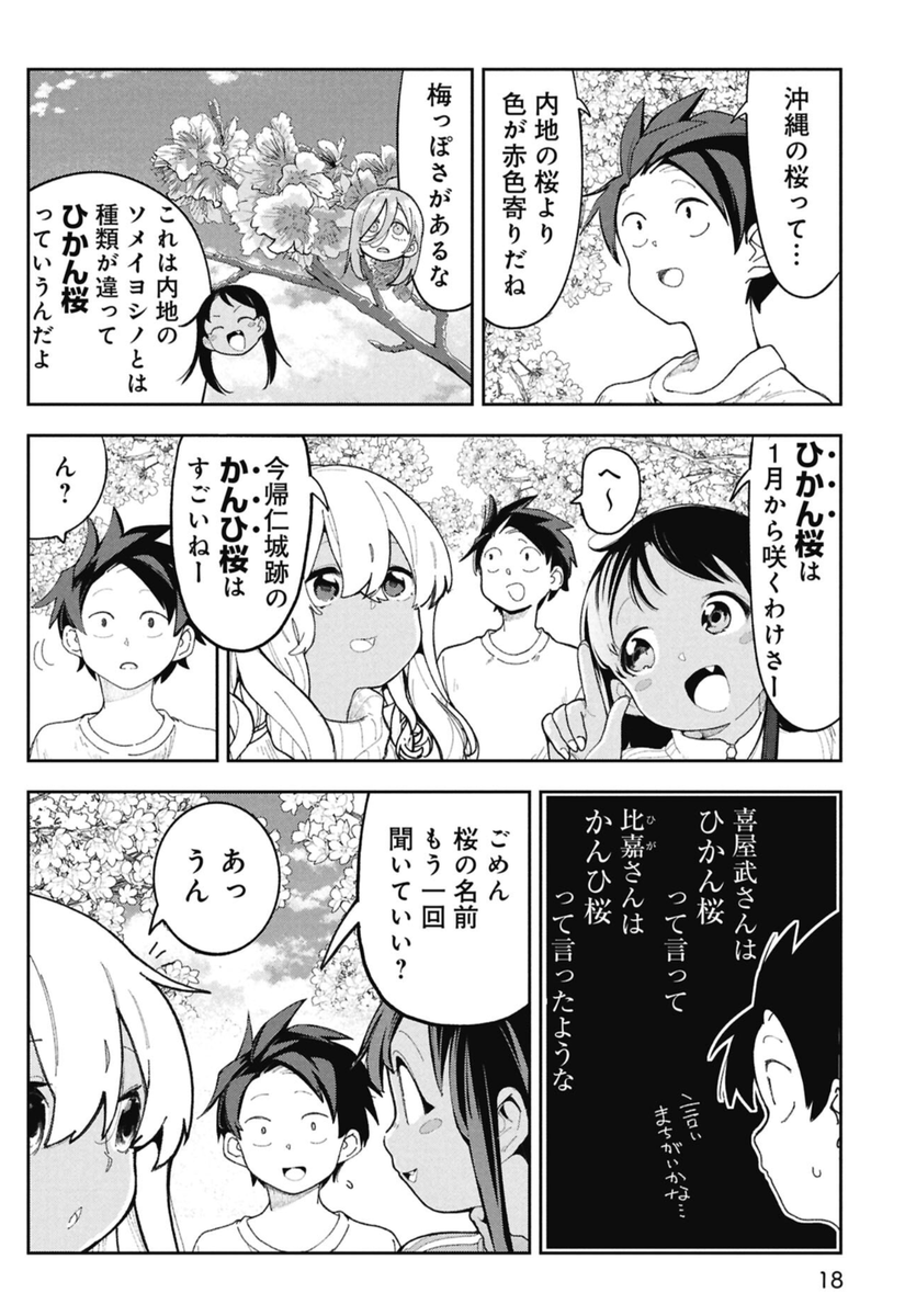 沖縄の桜は1月に咲くという話(1/4) 