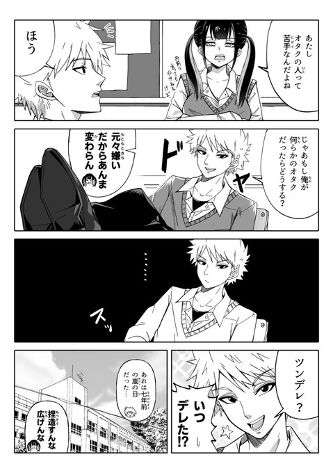 ツインテールと金髪