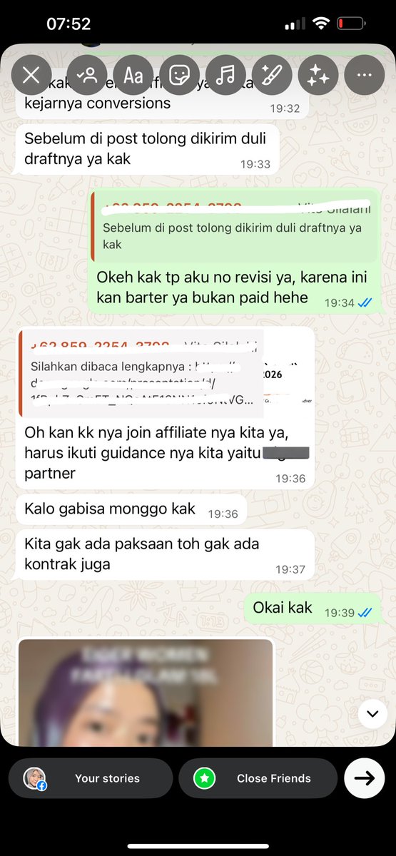 kforkinsley's tweet image. Kmrn aku tuh happy bgt pas mereka reach aku, karena aku pikir ih video aku nyampe ke tim mereka.

Setelah dikasih produk btw produknya yg dikasih tas, aku langsung bikin draftnya dan posting. Gaada kata-kata ngejelekin &amp;amp; niatnya aku emang mau bikin konten yg berbeda lagi.

Dapet…