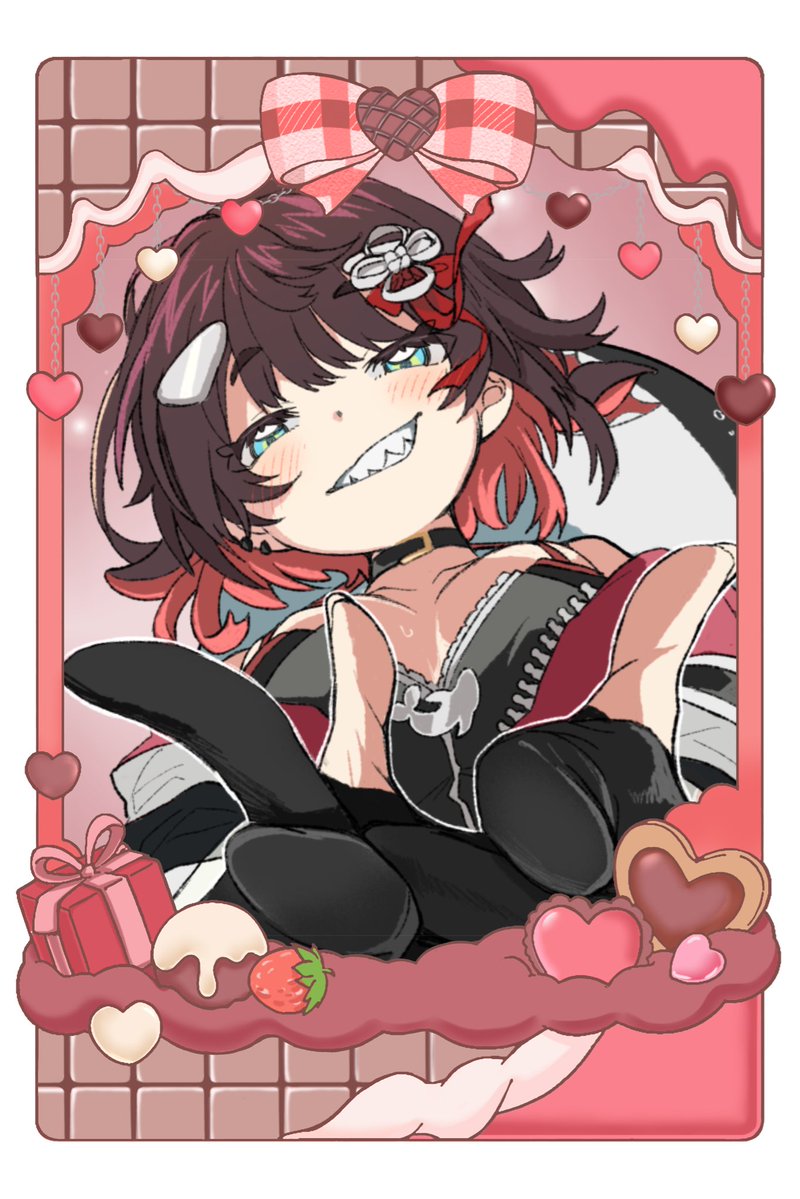 素材モデルをしてくれためちゃかわVtutbr様 【ピンク】兎月ネチェトア