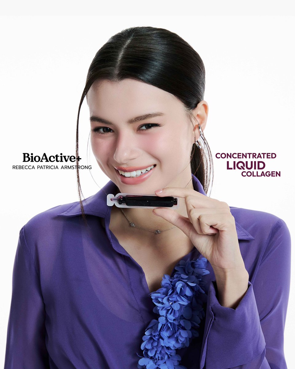 Fernnn_2's tweet image. กรี๊ดดดดดด เฉลยแล้ว 👀
พรีเซนเตอร์คนใหม่ของ BioActive+ Concentrated Liquid Collagen คือ น้องเบคกี้ รีเบคก้า แพทรีเซีย อาร์มสตรอง สวยสมฐามากค่าาา ยินดีด้วยนะคะ 💜✨😍

#BioActivexBecky 
#ConcentratedLiquidCollagen
#BioActiveplus #BioActiveTH
#Beckysangels