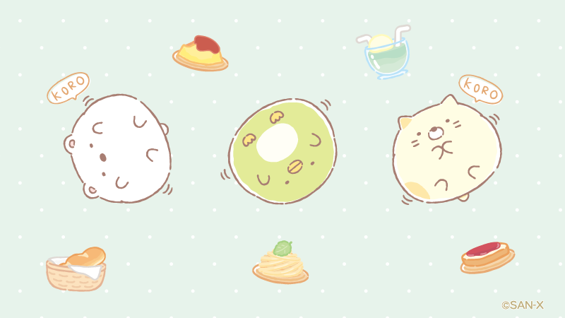 コロコロ…
#たぬきのまんまるレストラン