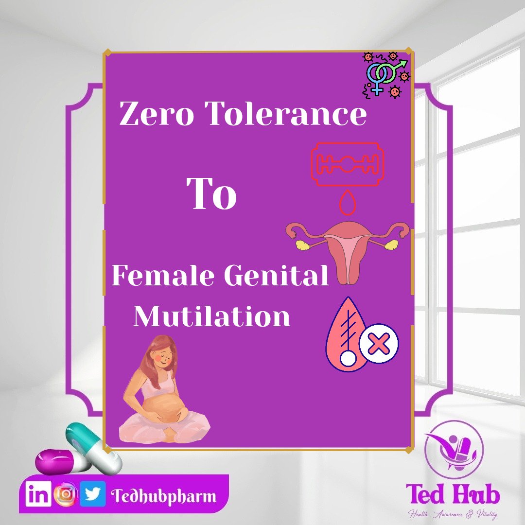 tedhubpharm's tweet photo. Zero Tolerance to Female Genital Mutilation (FGM)

A few days ago marked the International Day of Zero Tolerance for Female Genital Mutilation. A reminder that while progress has been made, the fight is far from over.

Globally, FGM is declining. Fewer girls today are being cut compared to previous generations. That is powerful proof that awareness, education, advocacy, and community action work. But progress is not moving fast enough. At the current rate, the world risks missing the 2030 target to eliminate FGM. 
Millions of girls remain at risk simply because awareness has not reached everywhere it needs to.

FGM is not culture! It is not protection! It is not health! It is a harmful practice with lifelong consequences.

FGM can lead to:
• Severe infections and chronic pain
• Sexual and reproductive complications
• Trauma and psychological distress
• Dangerous childbirth complications
• Increased risk of obstetric fistula and maternal harm
• Newborn complications and preventable deaths
These are not rare side effects. They are documented realities affecting women and girls every day.

Ending FGM requires more than laws. It requires conversations in homes, communities, healthcare spaces, schools, and faith settings. It requires men, women, youth, leaders, and professionals to speak openly and refuse silence. Awareness is not optional. It is lifesaving.

If you know anyone who needs accurate information, medical support, or guidance related to FGM or fistula care, please connect them with @BashirFistula 

Access to trusted information and treatment can change and save lives.

We are seeing progress. But progress is fragile without collective action. Let us join hands, raise our voices, educate without judgment, and protect the next generation.

Zero tolerance means zero excuses.

#endFGM #zerotolerance #protectgirls #healthequity #FGMawareness #2030Goals #sdgs #sdg3 #tedhubnetwork #tedhubpharm