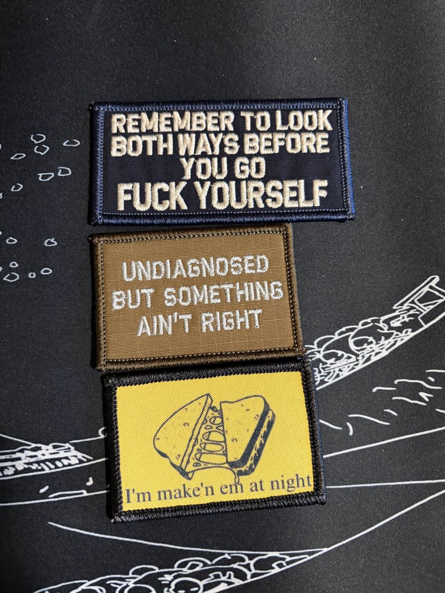 New patches in
Courtesy of <a href="/tacgearjunkie/">Tactical Gear Junkie</a>