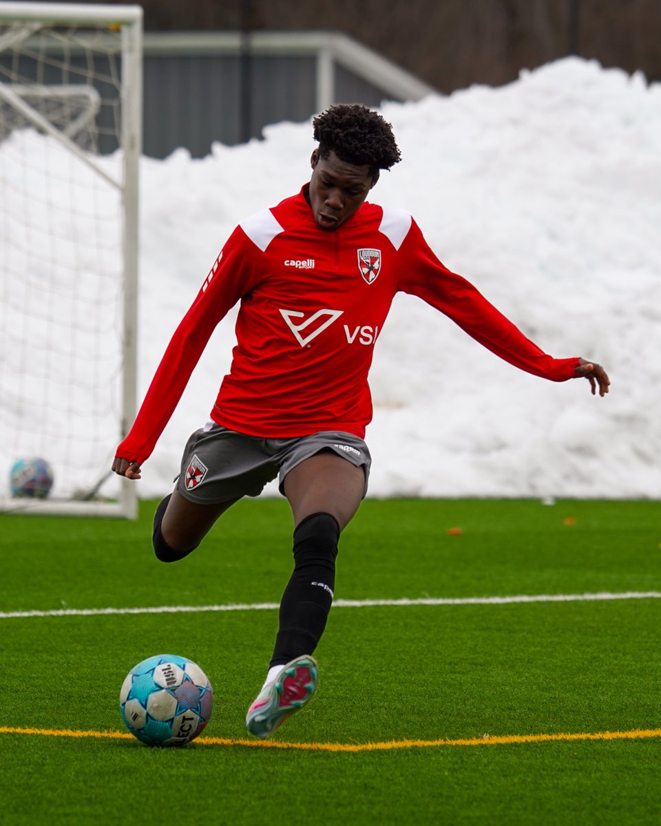 LoudounUnitedFC's tweet photo. Homegrown talent on full display 🔥🤩

Introducing four of our academy players: Ameya Iyer, Justin Apekey, Caden McGee, and David Jekkal! Glad to have you repping the Red-and-White 🔴⚪️ https://t.co/pqymMJRpNK