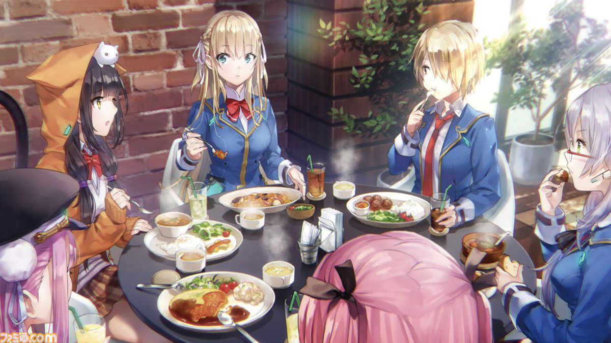 famitsu's tweet photo. 【今日は何の日？】
2022年2月10日『ヘブンバーンズレッド』が配信スタート。今年で4周年
https://t.co/5LnmBG5G8t

『AIR』や『CLANNAD』を手がけた麻枝 准氏による15年ぶりの完全新作として話題になった。謎の生命体に立ち向かう、少女たちの物語。

#ヘブバン #ヘブバン4周年 https://t.co/Ajnd8M5TMS