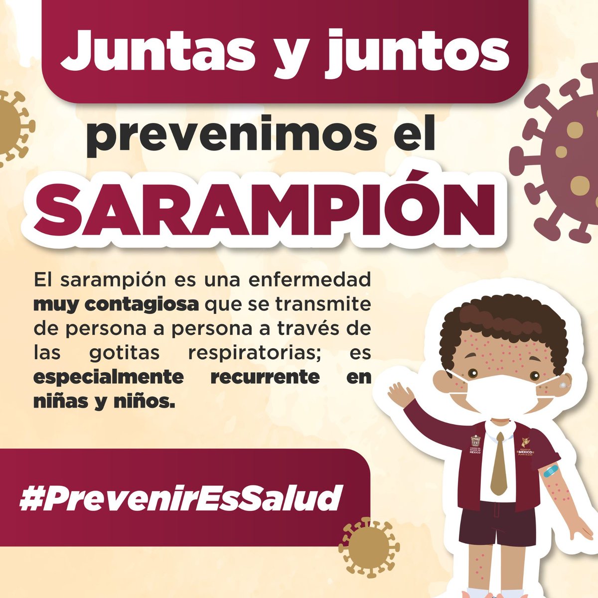 📷 El sarampión no distingue edad ni escuela.
📷 Mantenerte vacunado es parte de cuidarte y cuidar a los demás.
#SaludEnComunidad #PrevenirEsSalud