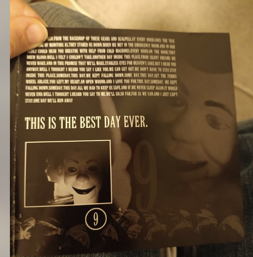 Reporting From Ray Toro's kitty backpack tweet media