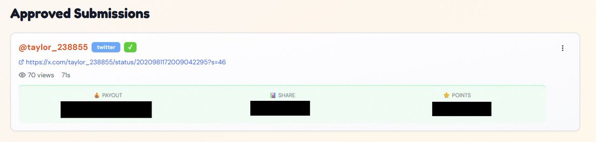 Well done Taylor, you are officially the first approved submission for the Grandma Creator Fund!