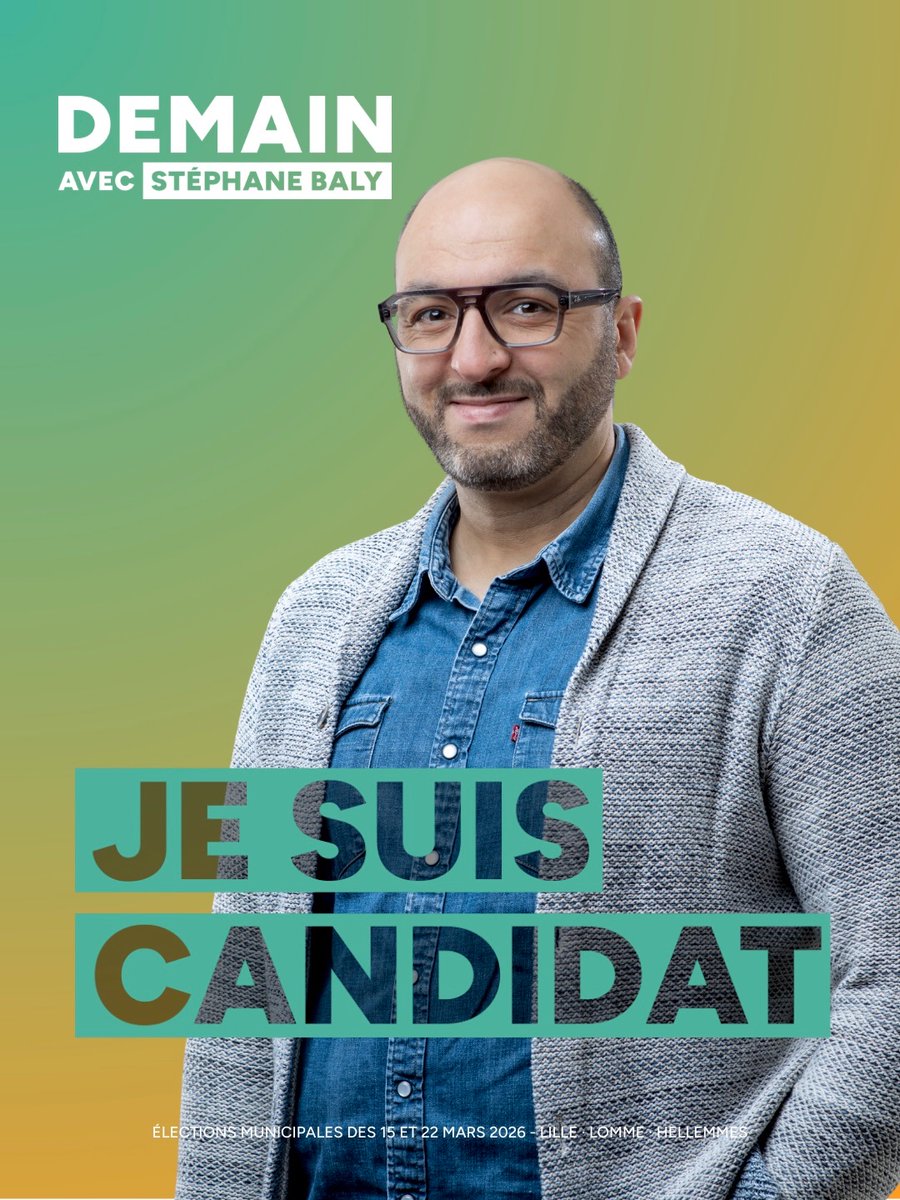🤝 Aujourd’hui, je fais un choix clair et cohérent celui de m’engager comme candidat sur la liste menée par <a href="/StefBaly/">Stéphane Baly 🌻 🇪🇺</a>. 

Mon engagement ne date pas d’aujourd’hui. Il est né du terrain, des rencontres, de l’écoute, et de la conviction profonde que la politique locale doit d’abord