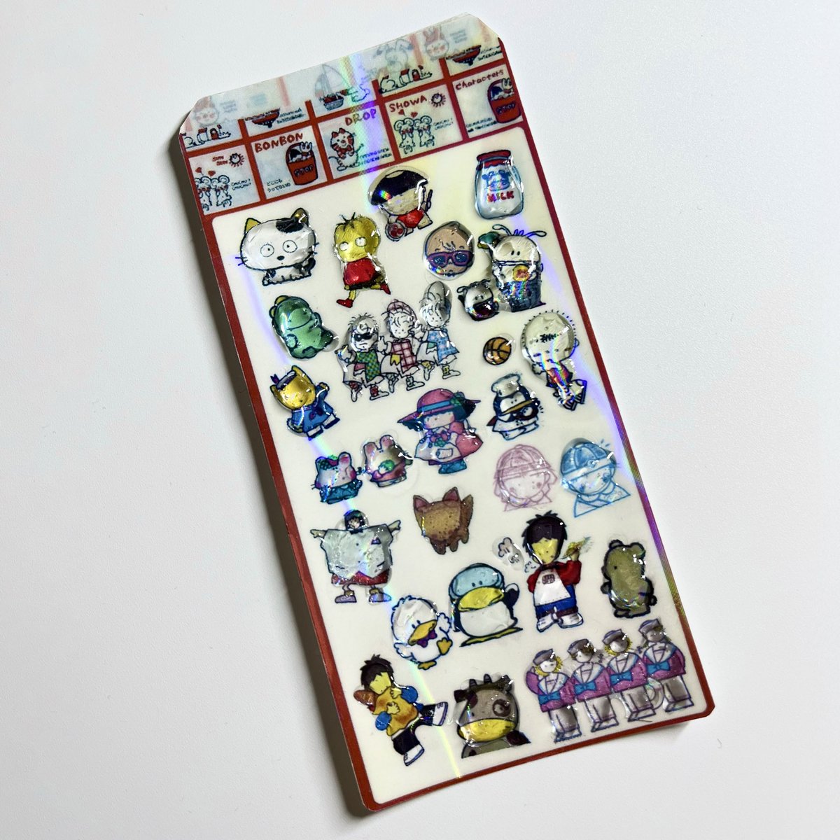 令和女児と平成女子がシール帳で盛り上がってるので、昭和女子のための