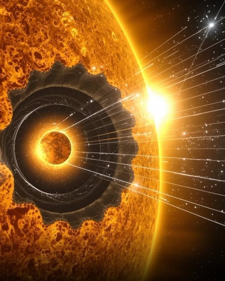 Every second, an astonishing 100 billion solar neutrinos zip through your thumbnail—and straight through your entire body—without almost any interaction. These ghostly particles are born deep in the Sun's core, where extreme heat and pressure fuse hydrogen nuclei into helium,