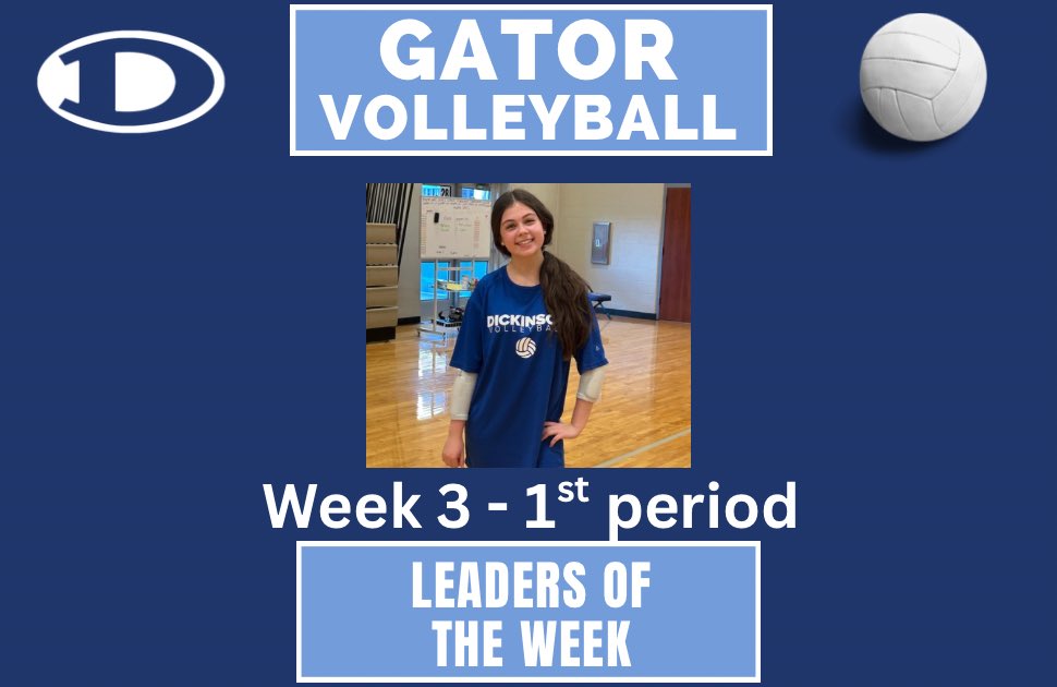 Dickinson HS Volleyball tweet media