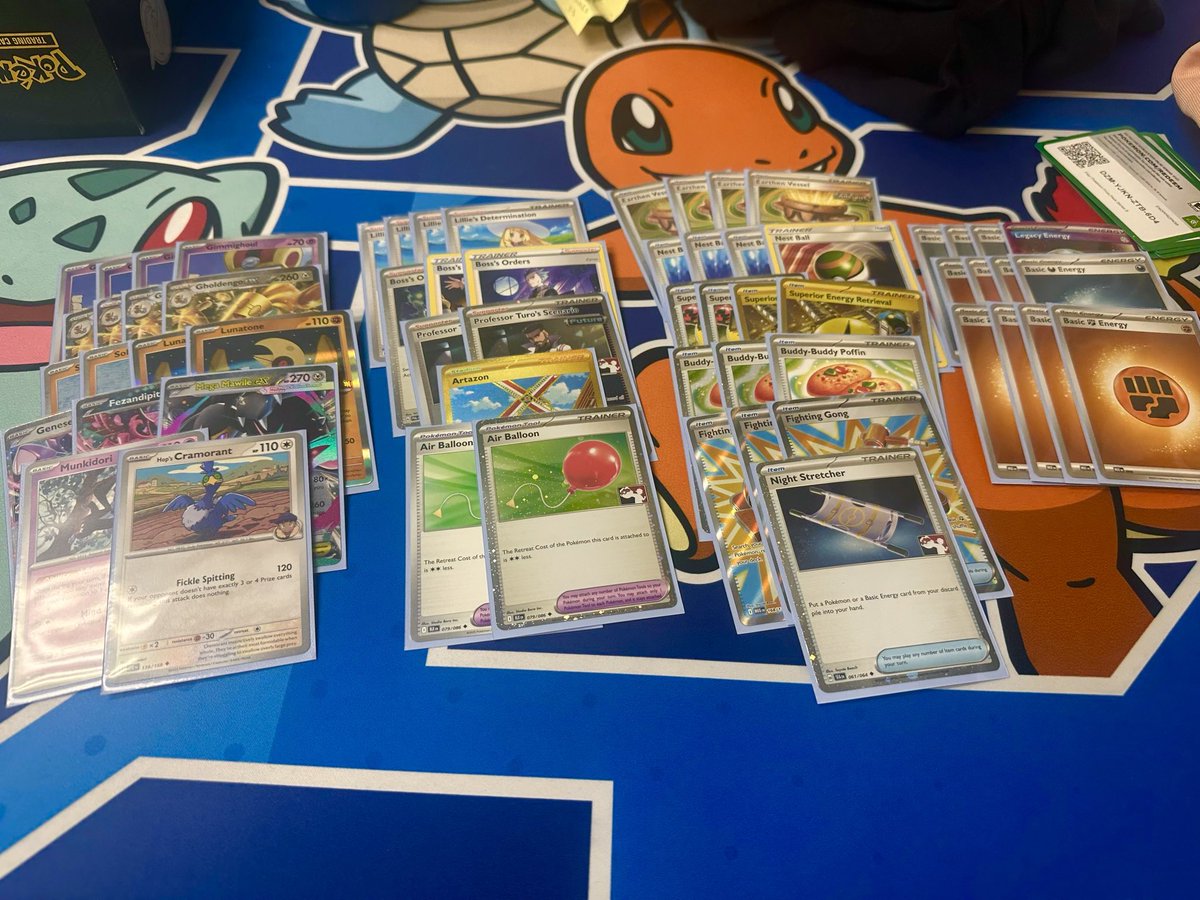 Two League Cup Top Cuts this weekend!
Evelyn (<a href="/TopTinkTrainer/">NRTCG| Evelyn Estridge</a> ) got to Finals in Louisville, KY with PultNoir, and Max (<a href="/Blue21652/">NRTCG Max Wyatt 🔜Orlando</a> ) got to top 4 with Gholdengo in Cincinnati, Ohio! #NRTCGWin