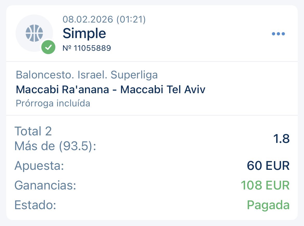ExperTeamBets's tweet photo. 👁️ 👁️ Empezamos la semana con 2/2 ✅✅ y además dando la bienvenida al circuito #PremierPadel que arranca desde hoy y del cual os dejaremos contenido diario. 🫡🫡 https://t.co/B0XkBni164