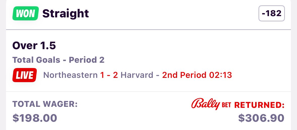 💚 $20 To one Person who LIKES + RETWEET in 5 Hours! 

✅ Bang! Cash The VIP NCAA Hockey Play

🏒 Huskies vs Crimson 
✅ Over 1.5 2nd Period Goals 

💎 We Just Getting Started for the day. Get in VIP to get my play of the day 🔥 

dubclub.win/FlexProps/