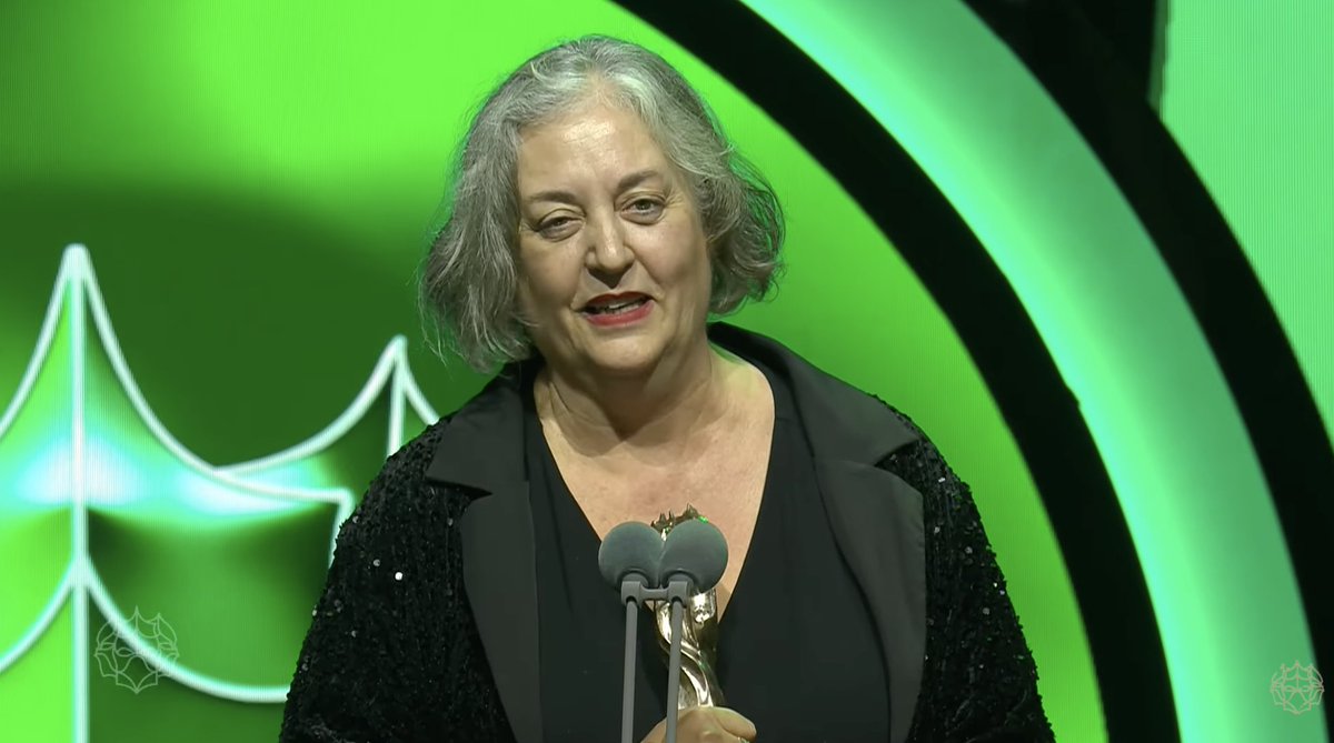 🏆 Ahir, la nostra estimada Mercè Paloma va guanyar el #PremiGaudí al millor vestuari per Frontera, sumant ja sis guardons. 

Talent terrassenc que brilla al cinema català. 

👏 Moltes felicitats per portar la ciutat tan lluny!