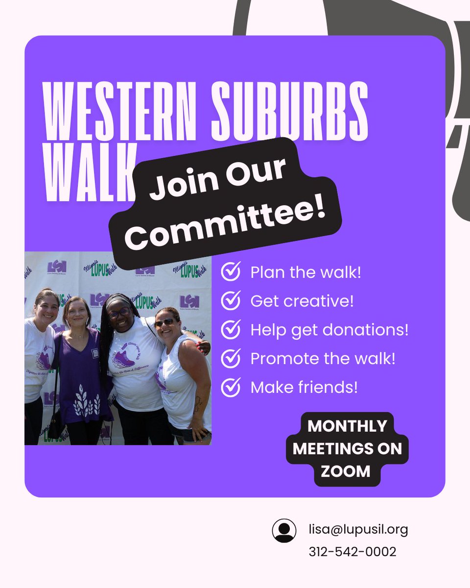 Lupus Society of IL tweet media