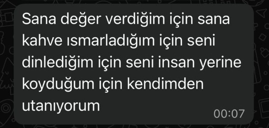 ege_mukan's tweet photo. şu mesaj... i feel you bro https://t.co/0CoFPz6Khi