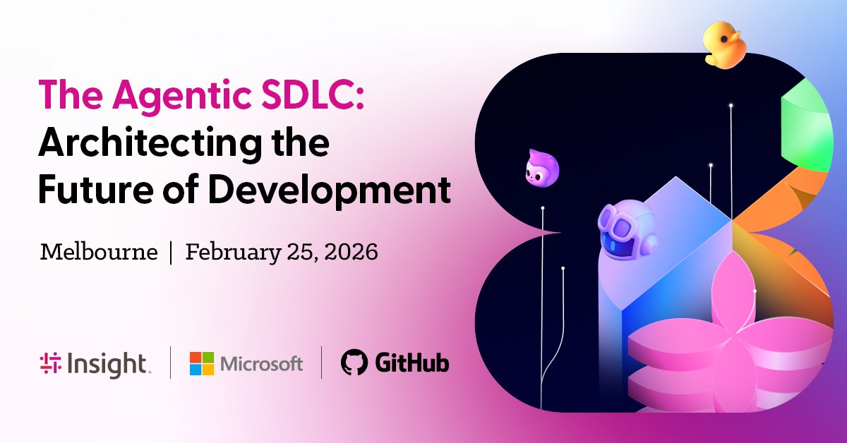 Join GitHub, Microsoft &amp; Insight for a transformative session exploring how GitHub Copilot is evolving into an AI partner across the entire Software Development Life Cycle. The session will feature live demos, expert insights &amp; guidance from Insight CTO. ms.spr.ly/6014QPRw6
