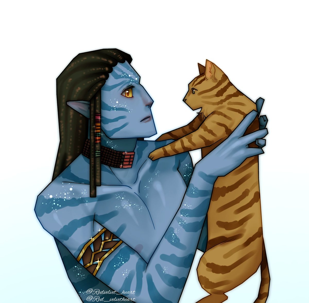 red_velvetheart's tweet image. Amo a los na' vi, son como gatos azules d 3 metros 😭

#neteyam #avatar #navi #avatartwt #avatarfanart