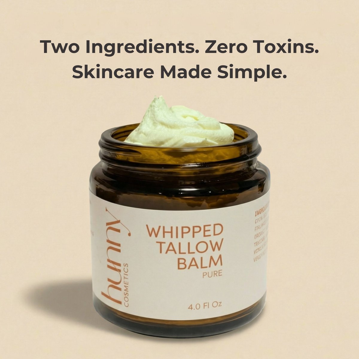 HunnyCosmetics's tweet photo. Tallow is the most powerful moisturizer found in nature. Due to its nutrient profile closely matching that of the skin, it can heal and nourish in a way that far exceeds traditional moisturizers without using any of their toxic chemicals.

Give it a try and you will never go back