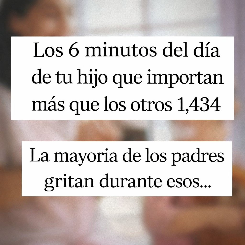 ElEnmascarado_X's tweet photo. Así deberían ser los primeros 6 minutos del día de tu hijo. Lectura imprescindible para padres 🧵 https://t.co/Yj2G6XKopJ