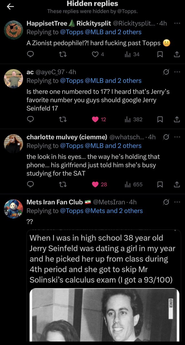 MetsIran's tweet photo. ??? @Topps #EpsteinFiles https://t.co/p04jsFb9eP