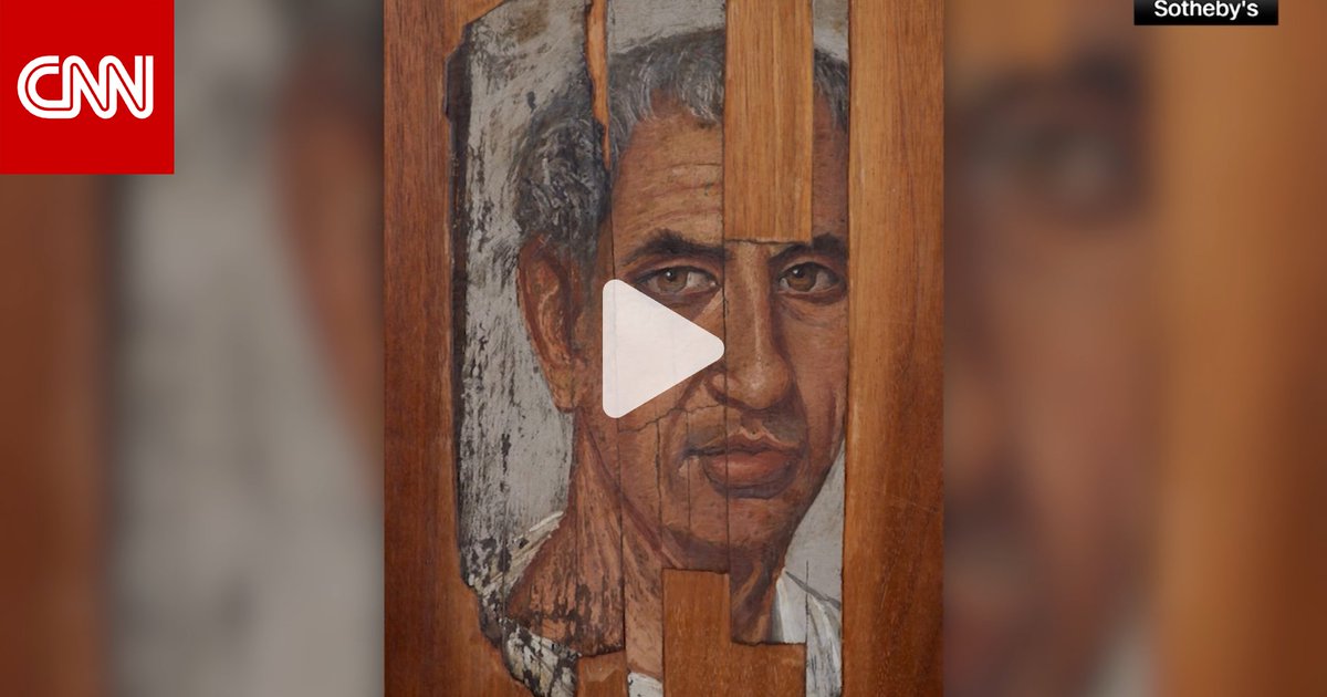 من مصر القديمة.. لوحة عمرها 2000 عام بلمسة عصرية ستُباع في مزاد علني من المتوقع أن تُباع بما لا يقل عن 350 ألف دولار 