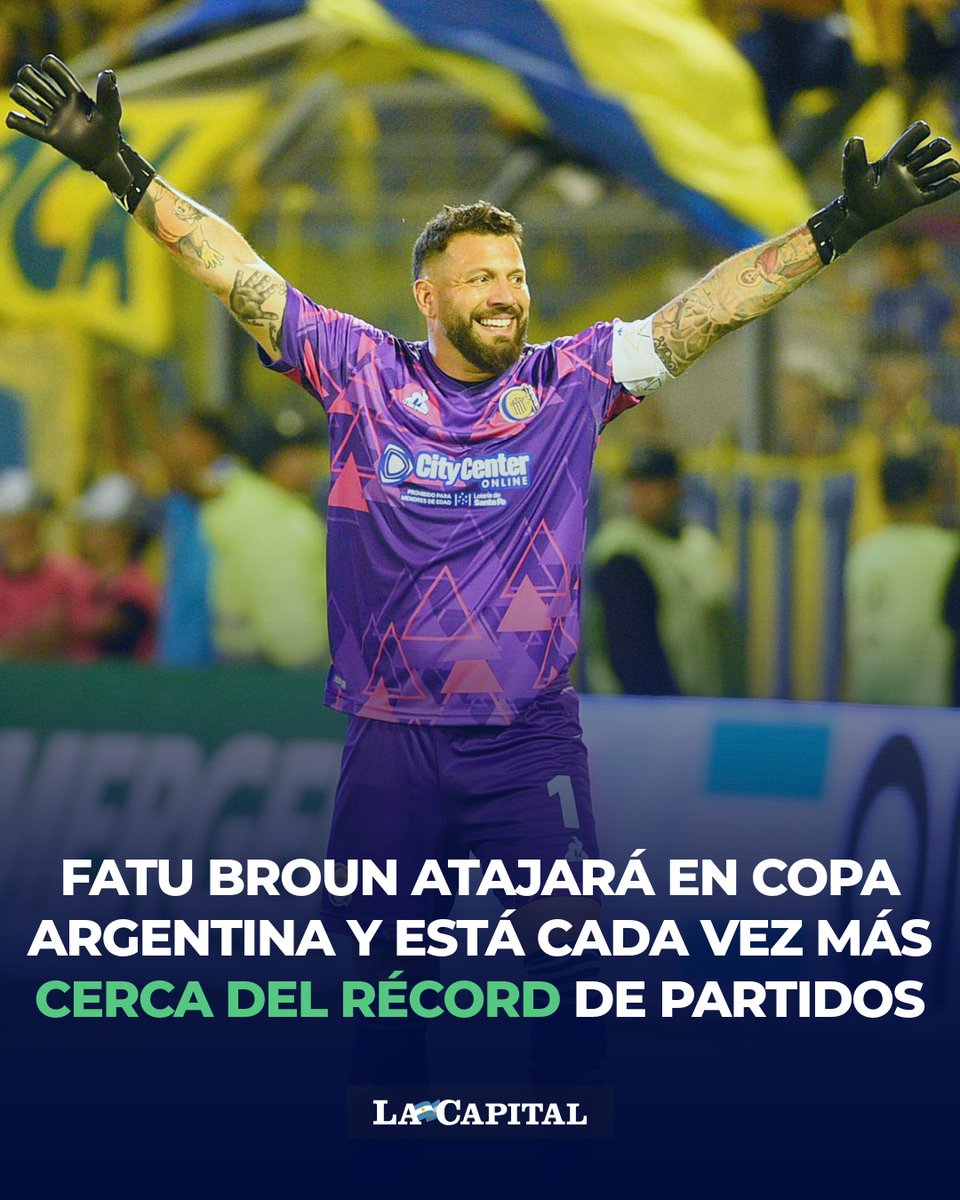 🇺🇦 FATURA VUELVE AL ARCO

📊 El capitán auriazul suma 274 partidos con la camiseta de Rosario Central y le faltan solamente diez cotejos para alcanzar a Edgardo Andrada como el arquero con más presencias en la historia del club.

→ lacapital.com.ar/c10244009

Por Carlos Durhand