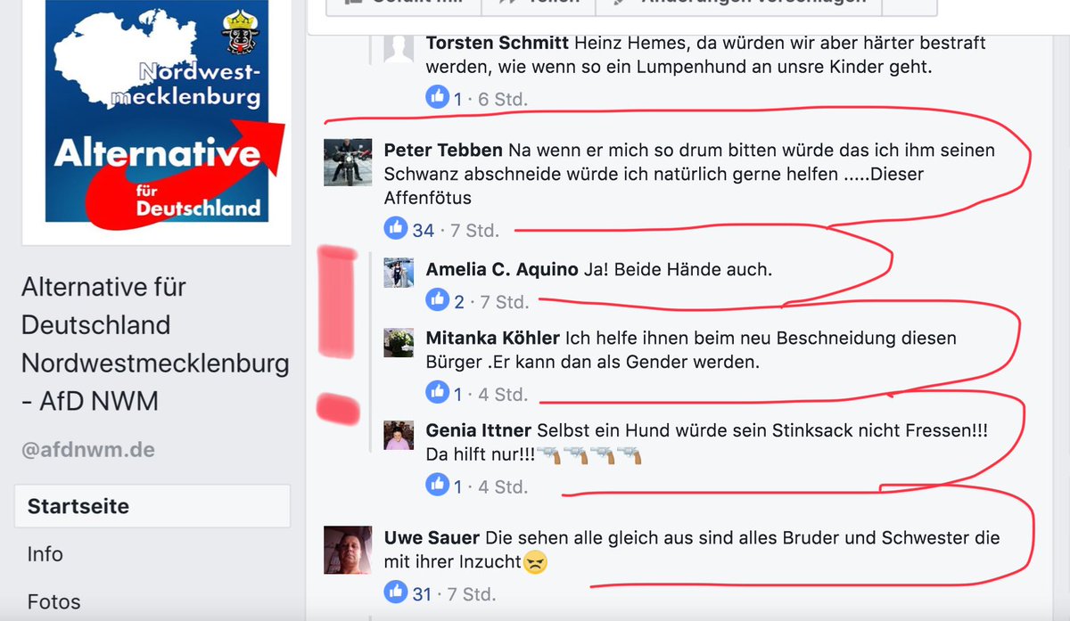DerNorb's tweet photo. @IrisRoder42813 #Grimm war als Kreisvorsitzender der #FCKFD #Nordwestmecklenburg für Mord- und Vergewaltigungsfantasien, Rassismus und übelste Hetze bei #Facebook.
Belege dafür gibt es mehrere Dutzend von mir veröffentlicht.
Trotzdem keinerlei Folgen, dank arbeitsscheuer Ermittler in #MV 🙄 https://t.co/UItuuL6933