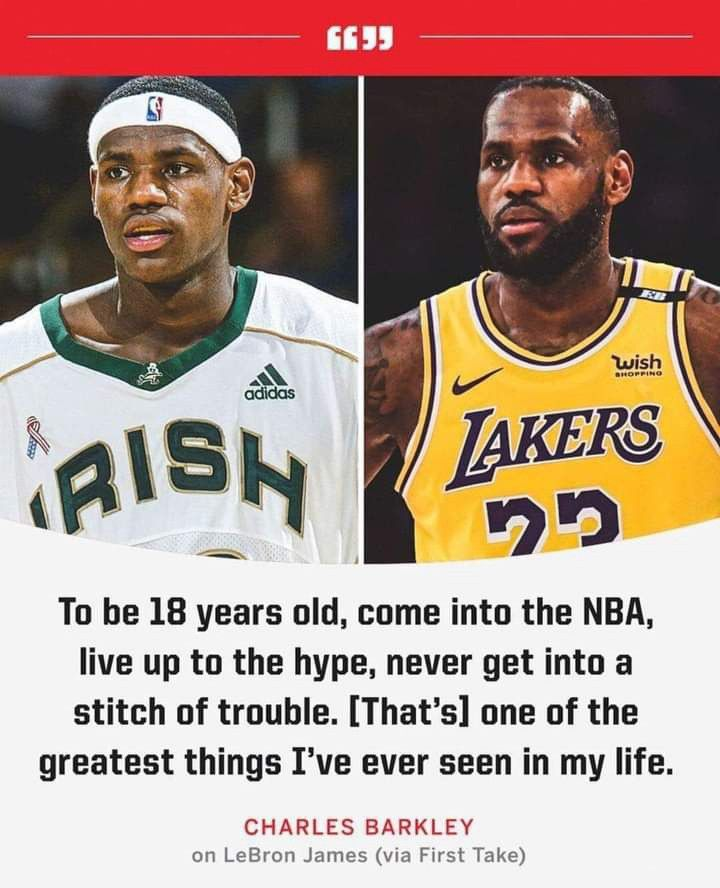 Charles Barkley on LeBron James 👑