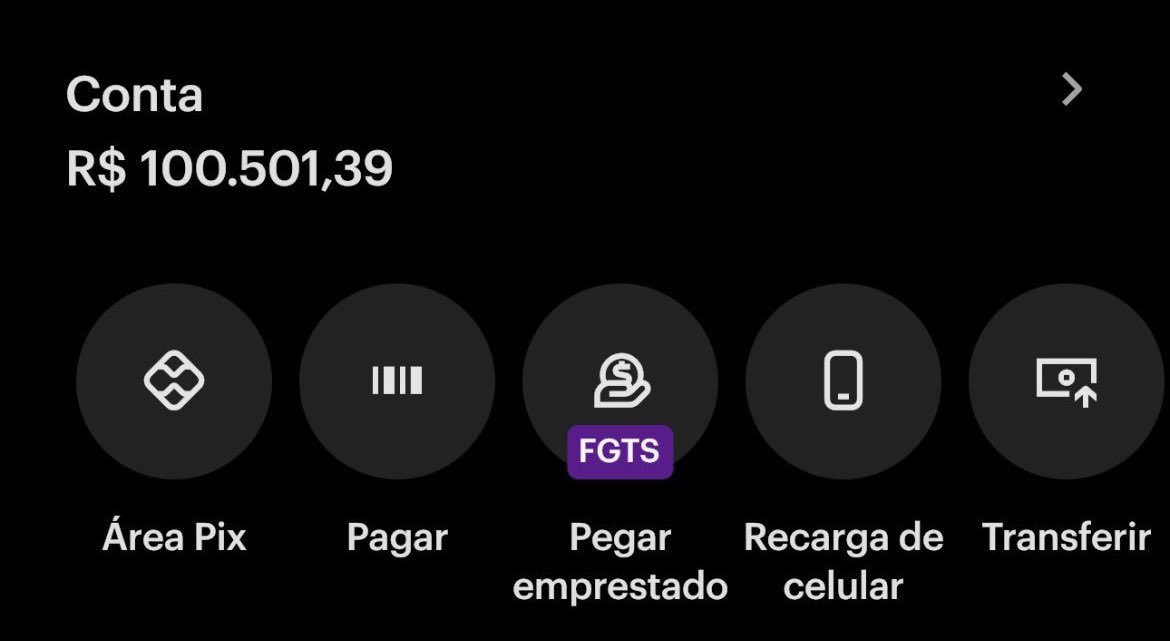 Sobrou 500 reais do meu salário.

Tive um convite pra editar um reels do Neymar jogando Poker.

Minha conta amanheceu assim.
Obrigado edição de vídeos.