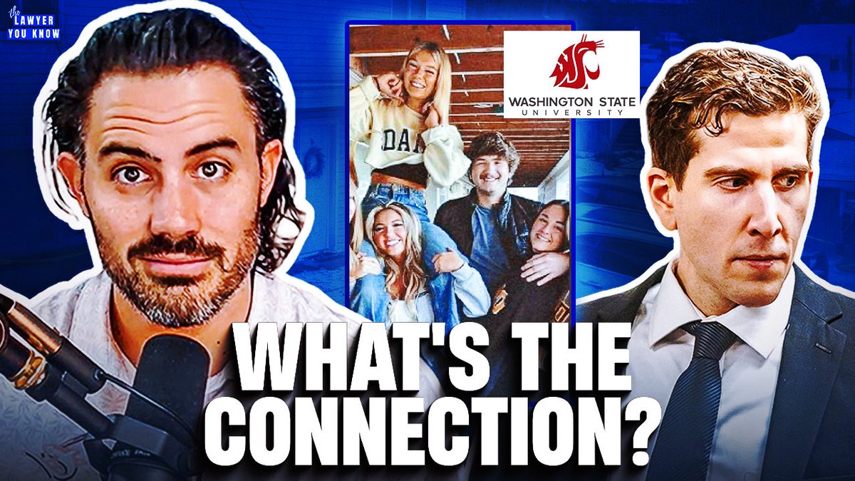 Premiering tomorrow morning at 8:00am ET, I go over the Idaho 4 suing Washington State - NOT Kohberger... What Did They Do Wrong?

📺: youtu.be/P-bomah5_-8