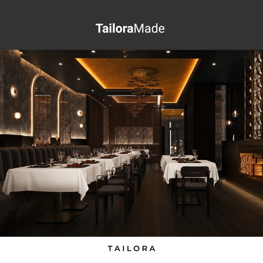 tailoracouk's tweet photo. In restaurant environments, furniture is part of the service 🍽️

Seating, tables and surfaces shape how guests move, sit, stay and return, balancing comfort with flow, atmosphere with durability.

Our #restaurant project in Germany reflects how we work with hospitality teams and interior designers to manufacture bespoke furniture for high-use dining spaces.

Our role is to support restaurant projects with furniture made to withstand daily service, while contributing quietly to the overall experience ✨

If you’re working on a restaurant or hospitality project and need a furniture partner who understands real use, DM us to have a chat.

#RestaurantFurniture #HospitalityFurniture #BespokeFurniture #HospitalityInteriors #RestaurantDesign