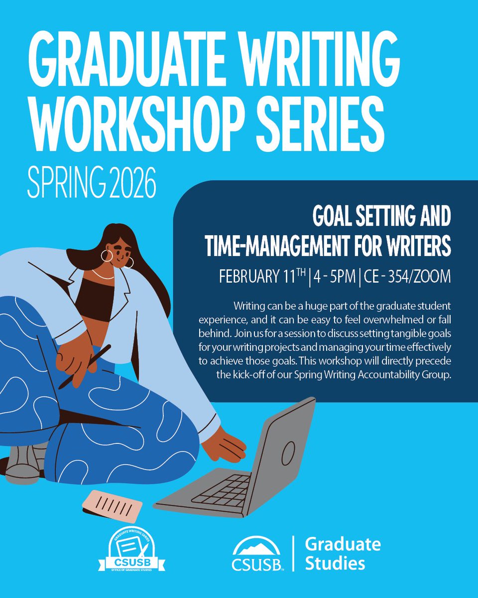 CSUSB Graduate Studies tweet media