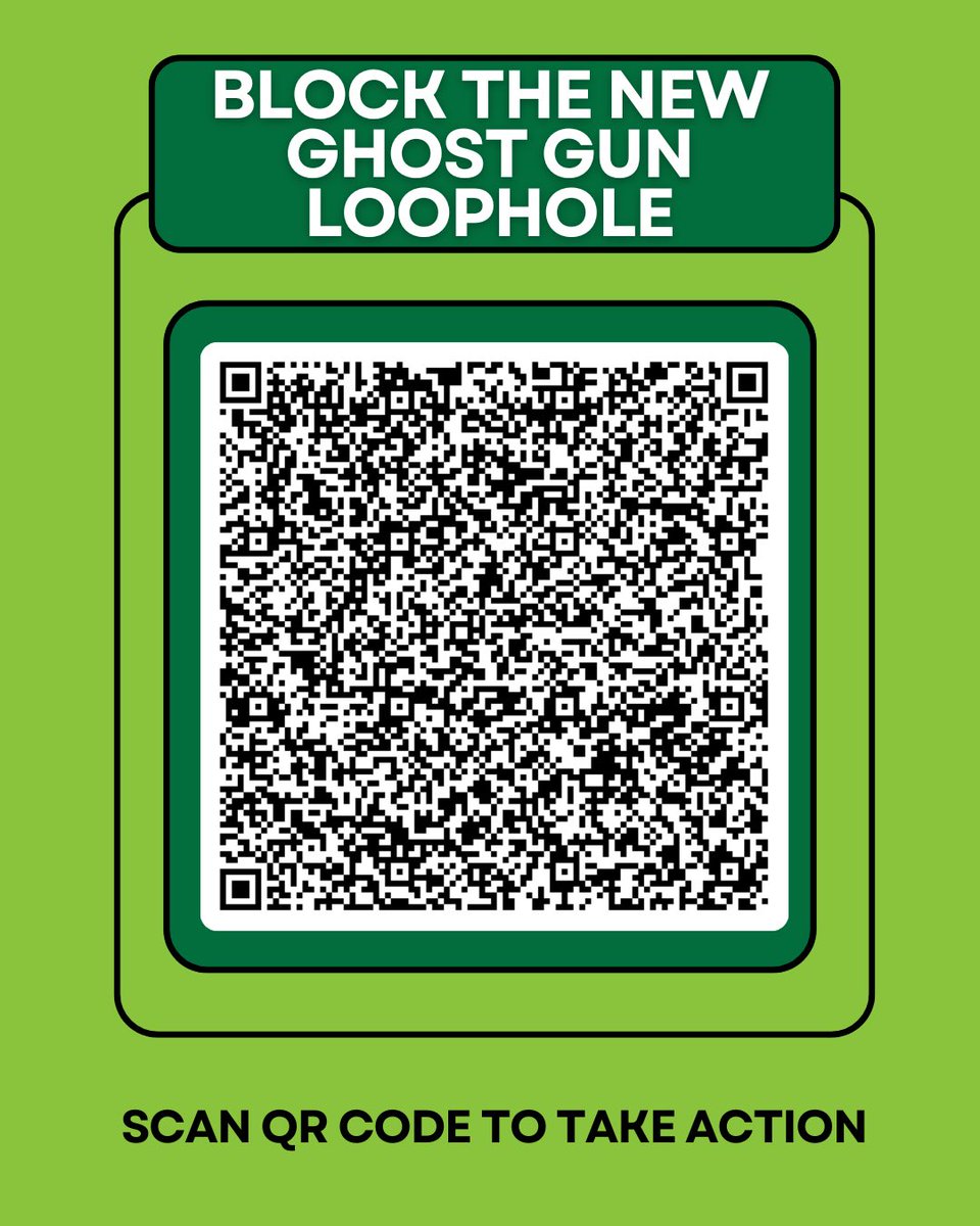 Congress is expected to vote THIS WEEK on H.R. 2189/S.1283 &amp; H.R. 4242

They create a legal ghost gun pipeline—no background checks, serial numbers, or oversight.

This isn’t safety. It’s a gift to the gun industry.

✉️ Tell Congress to vote NO: secure.ngpvan.com/RmCwTLIjJEaIpO…