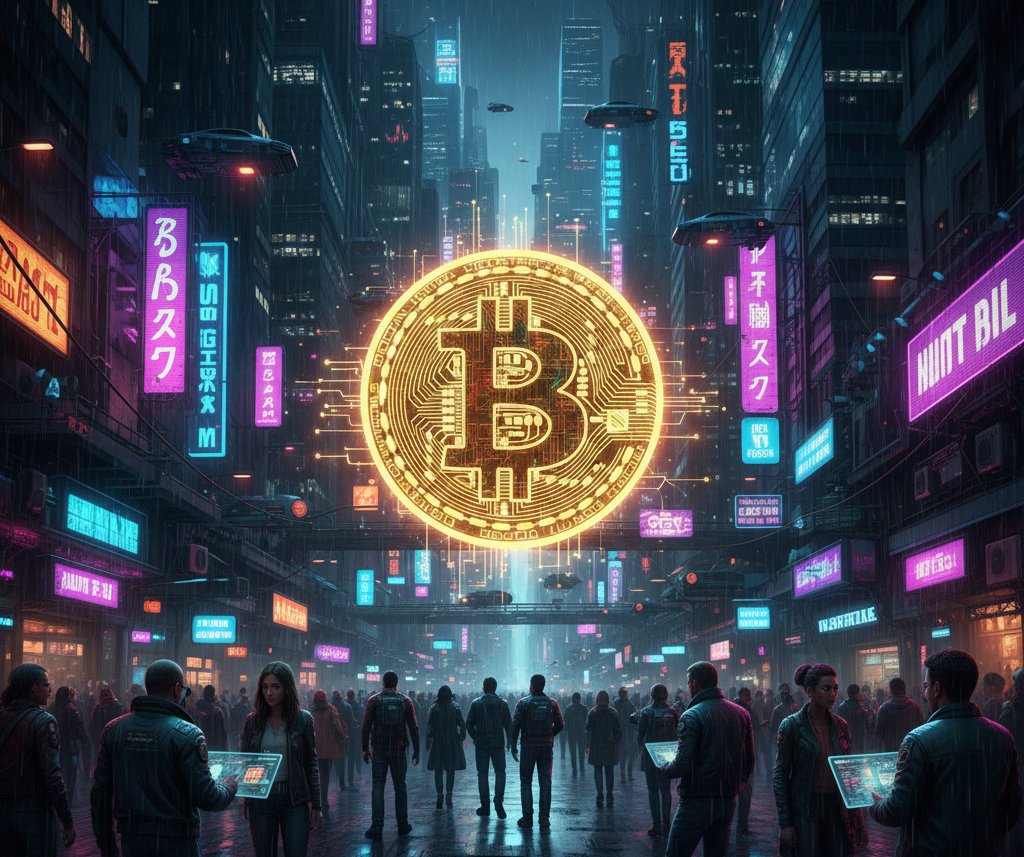0vittox's tweet photo. Bitcoin es el futuro de las finanzas, una revolución digital global. ¡Únete a la #AdopcionMasivaCrypto y desbloquea un mundo descentralizado! #CiberpunkEconomia #ElFuturoEstaAqui #BTC https://t.co/E1hiKhpIlU