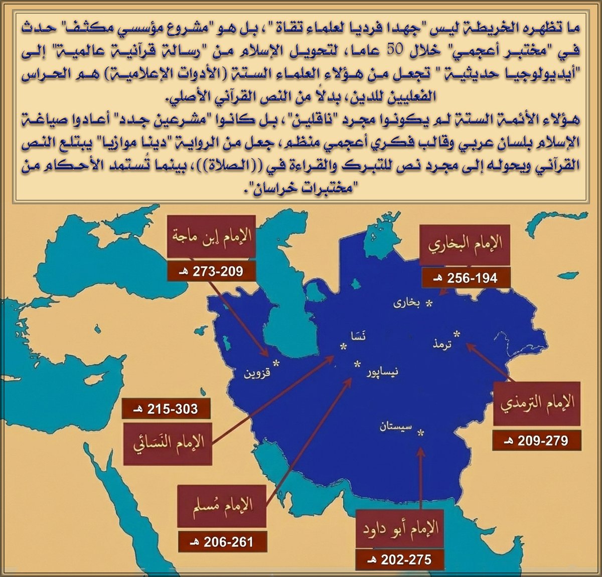 الستة الصحاح ( تحت المجهر )