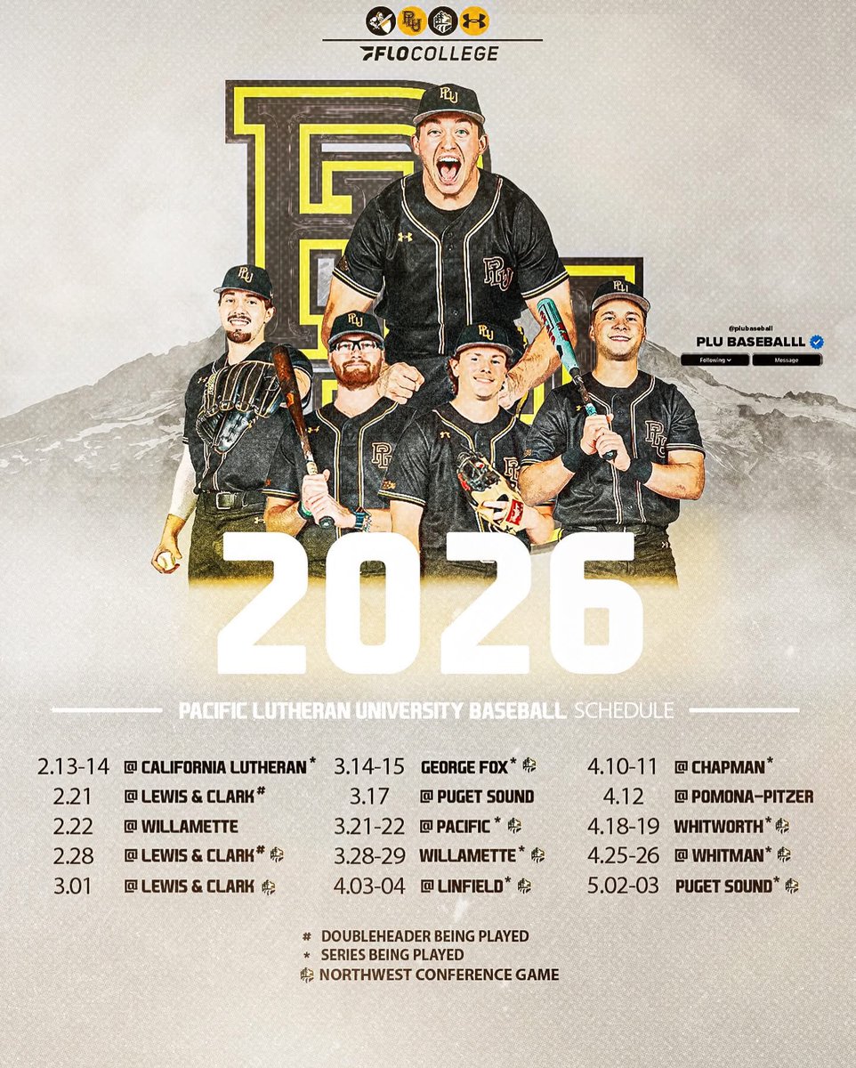 PLU Baseball tweet media