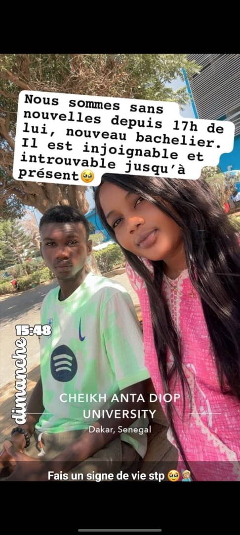 🚨C’est un nouveau bachelier ses camarades l’ont perdu de vue depuis 17

Maximum de RT si vous avez des nouvelles vous pouvez me contacter