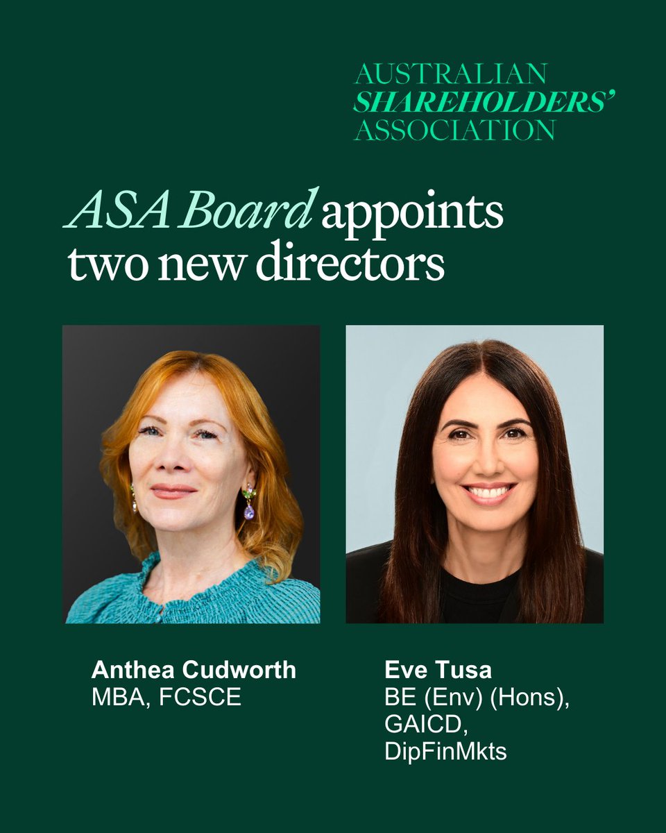 ASA | Australian Shareholders' Association tweet media