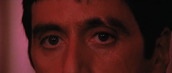 Gibboanxious's tweet image. "The eyes, chico. They never lie."