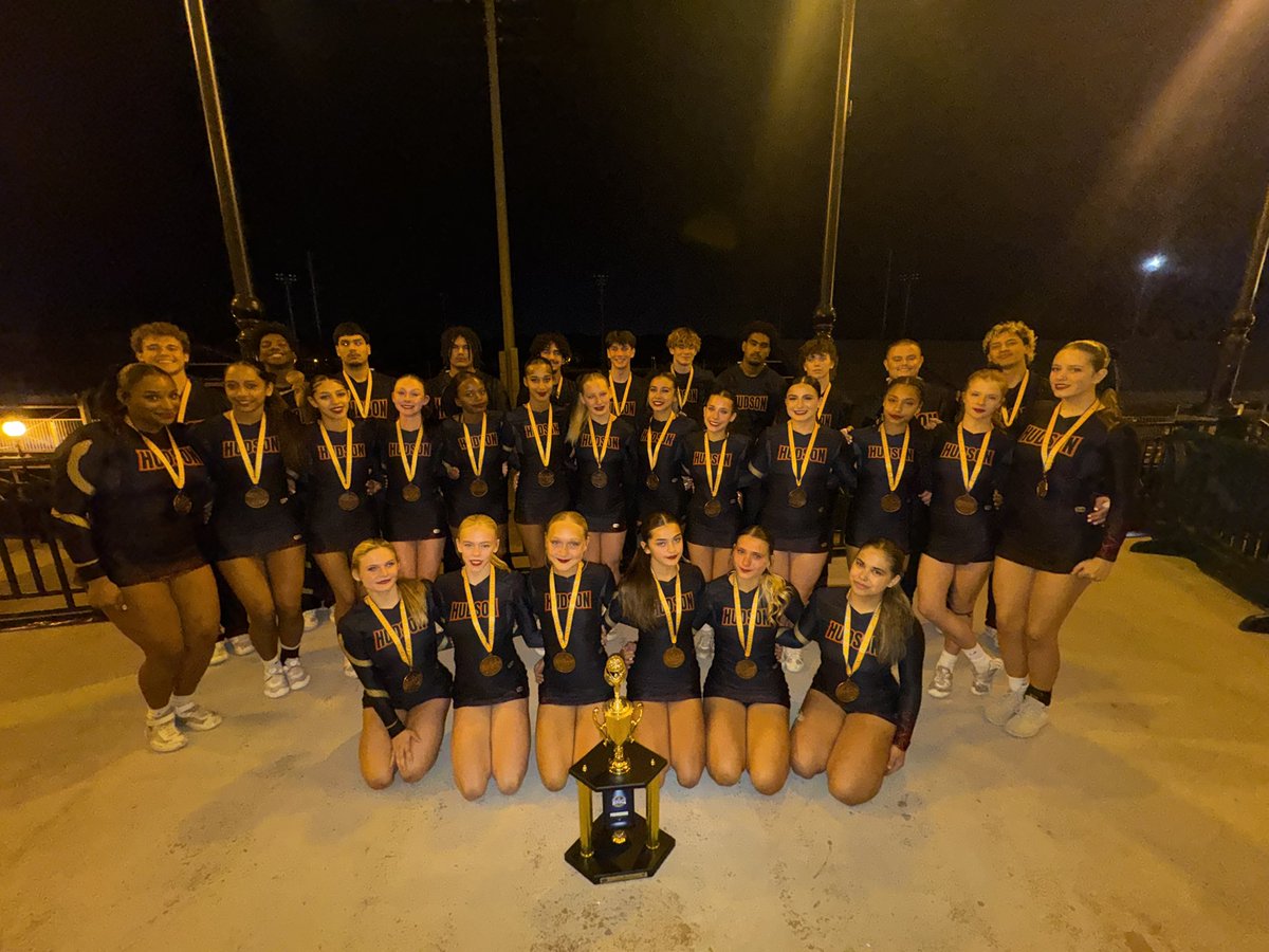 Hudson High Cheer tweet media