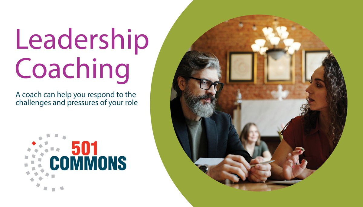 Since we’re all in a championship mindset, it’s important to remember how critical a great coach can be to your success.

For nonprofit leaders, a coach can guide you toward self-discovery &amp; build your confidence. Inquire about Leadership Coaching today!

501commons.org/services/coach…