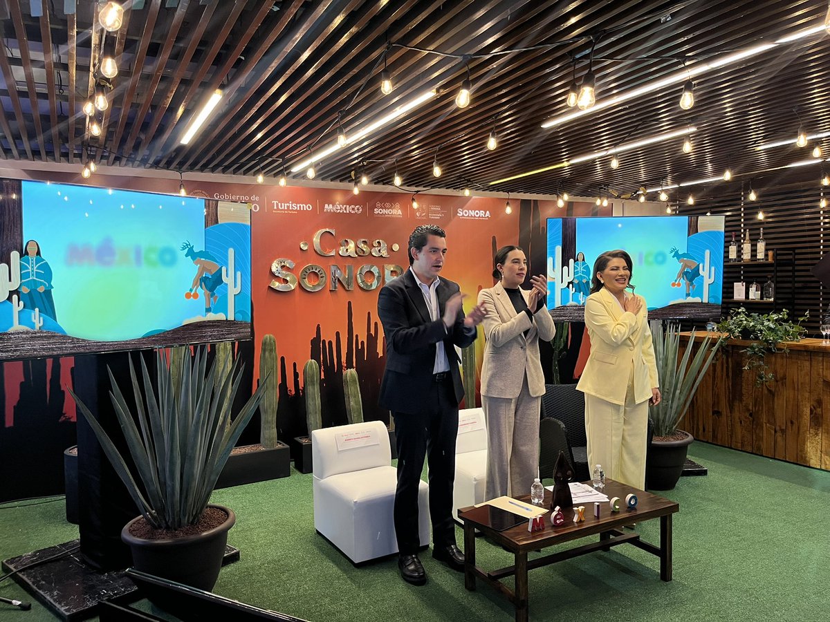 🔴🎥 #EnVivo | Inauguración de Casa #Sonora en #PuntoMéxico. 🌵🏜️

Sigue la transmisión: facebook.com/share/v/18Z9Nh…