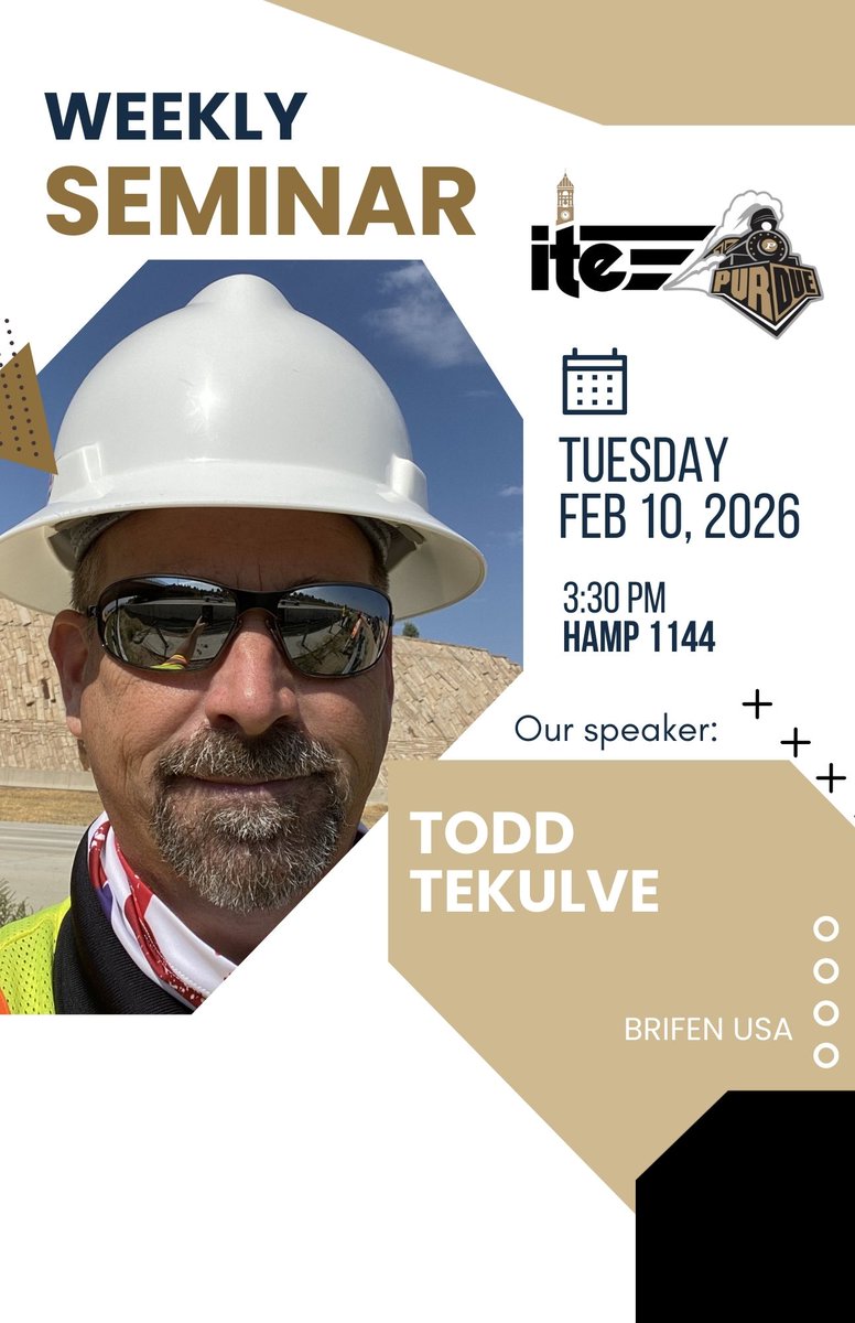 Purdue ITE tweet media